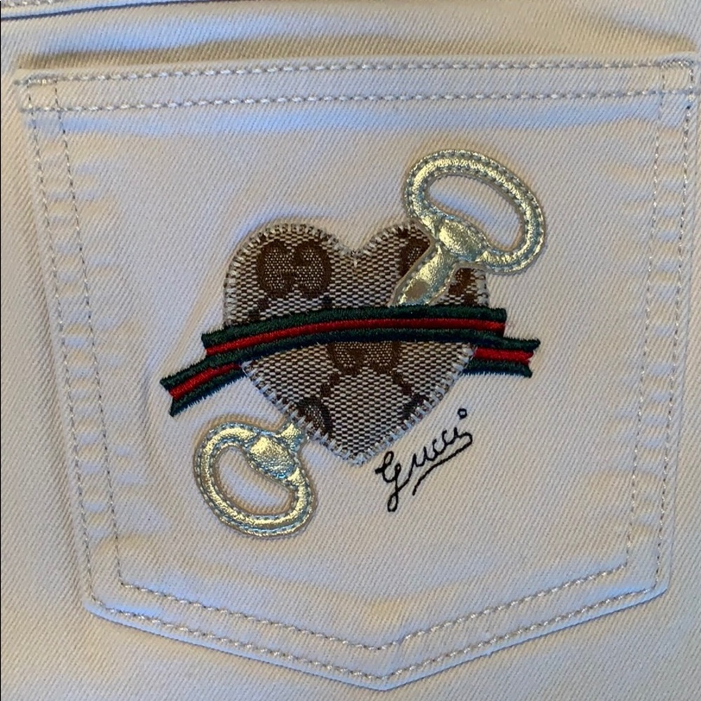 Authentic Gucci denim skirt